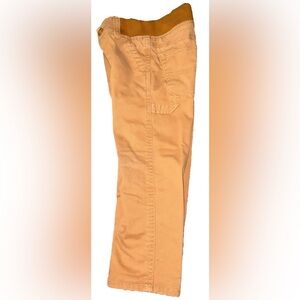 Boys Mustard Colored Casual Pants